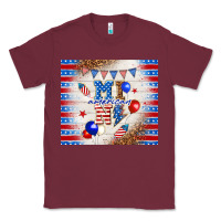 Burgundy American mini Classic Tee - TumblerDesignByShophia