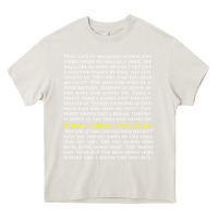 Cream The West Wing Funny Boy Girl Heavy Core Tee - maiPhamDesign