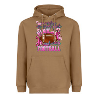 Toasted Coconut in october we wear pink and watch football Heavyweight Hoodie - AdoDesignShop