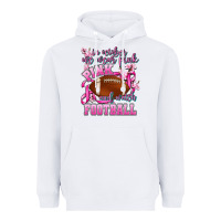 White in october we wear pink and watch football Heavyweight Hoodie - AdoDesignShop