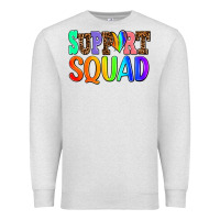 Oatmeal Heather support squad Premium Sweatshirt - AdoDesignShop