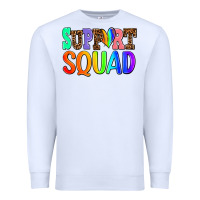 White support squad Premium Sweatshirt - AdoDesignShop