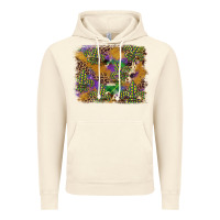 Vintage Artic mardi gras plaid purple glitter background Vintage Hoodie - FaDigitalArtStudio