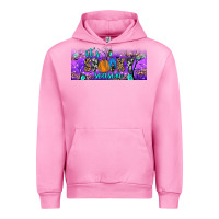 Fuchsia Pink it s spooky season Urban Hoodie - JahusDesignShop