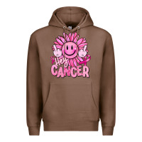 Chestnut hey cancer smiley face breast cancer Premium Hoodie - RanaPortraitStore