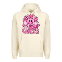 Sandshell hey cancer smiley face breast cancer Premium Hoodie - RanaPortraitStore