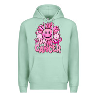 Seafoam hey cancer smiley face breast cancer Premium Hoodie - RanaPortraitStore