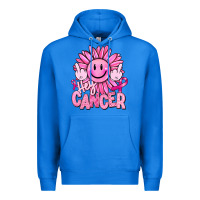True Royal hey cancer smiley face breast cancer Premium Hoodie - RanaPortraitStore