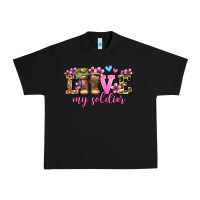 Black love my soldier olivia Urban Heavy Tee - OliviaCreatesArt
