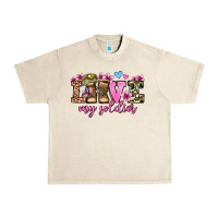 Sandshell love my soldier olivia Urban Heavy Tee - OliviaCreatesArt