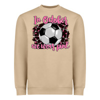 Mushroom in october we wear pink soccer Heavyweight Sweatshirt - BarkalooDesign