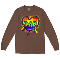 Chestnut Dad pride Long Sleeve Tee - FaDigitalArtStudio