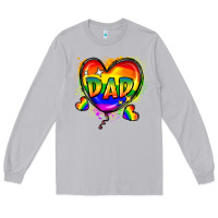 Moon Dust Dad pride Long Sleeve Tee - FaDigitalArtStudio