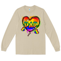 Mushroom Dad pride Long Sleeve Tee - FaDigitalArtStudio