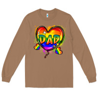 Toasted Coconut Dad pride Long Sleeve Tee - FaDigitalArtStudio