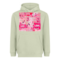 Matcha breast cancer awareness pink Heavyweight Hoodie - AdoDesignShop