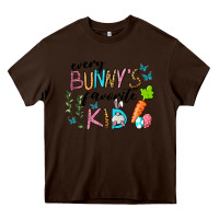 Chocolate Brown Every Bunnys Favorite Kid Heavy Core Tee - RanaPortraitStore