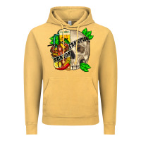 Vintage Mustard Skull crawfish season Vintage Hoodie - FaDigitalArtStudio