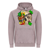 Vintage Zinc Skull crawfish season Vintage Hoodie - FaDigitalArtStudio