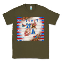 Army Green American mama Classic Tee - TumblerDesignByShophia