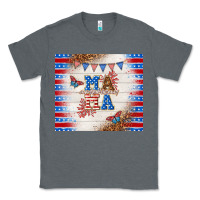 Charcoal Heather American mama Classic Tee - TumblerDesignByShophia