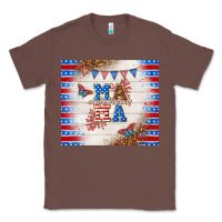 Chestnut American mama Classic Tee - TumblerDesignByShophia