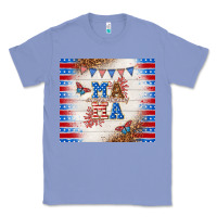 Colony Blue American mama Classic Tee - TumblerDesignByShophia