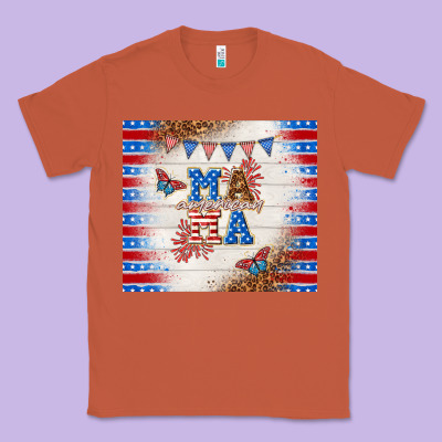 American Mama Classic Tee Designed By Tumblerdesignbyshophia