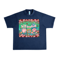 Navy Easter gnomes Urban Heavy Tee - OliviaCreatesArt