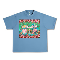 Pebble Blue Easter gnomes Urban Heavy Tee - OliviaCreatesArt