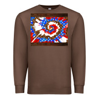 Chestnut usa tie dye Premium Sweatshirt - AdoDesignShop