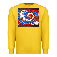 Lemon usa tie dye Premium Sweatshirt - AdoDesignShop