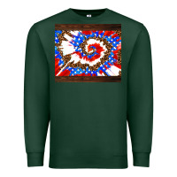 Sports Green usa tie dye Premium Sweatshirt - AdoDesignShop