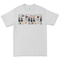 Dove Grey gothic girl and colorful girl Premium Tee - TumblerDesignByShophia