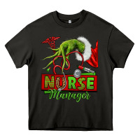 Asphalt grinch hand nurse manager Heavy Core Tee - NancyCooperArtShop