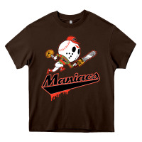 Chocolate Brown Vintage Photographic  the 13th Design Character Mens Funny Heavy Core Tee - maiPhamDesign