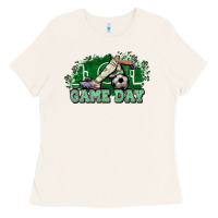 Bone Game day soccer Ladies Tee - HowdyJamesFarm