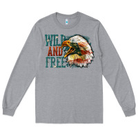 Heather Grey Wild and free Long Sleeve Tee - FaDigitalArtStudio