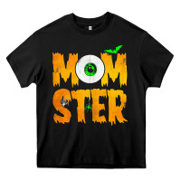 Black womens momster tshirt halloween scary costume mom t shirt Heavy Core Tee - maiPhamDesign