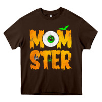 Womens Momster Tshirt Halloween Scary Costume Mom T Shirt Heavy Core Tee | Teevron