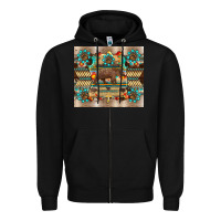 Black bear native animal  pelt  tumbler Zipper Hoodie - BarkalooDesign