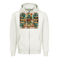 Bear Native Animal  Pelt  Tumbler Zipper Hoodie | Teevron