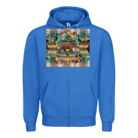 True Royal bear native animal  pelt  tumbler Zipper Hoodie - BarkalooDesign