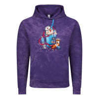 Cloud Purple Nurse frappe coffee Vintage Hoodie - FaDigitalArtStudio