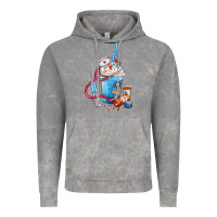 Cloud Rock Nurse frappe coffee Vintage Hoodie - FaDigitalArtStudio
