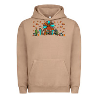 Pigment Burro thankful turkey Urban Hoodie - JahusDesignShop