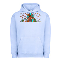 Pigment Grape Ice thankful turkey Urban Hoodie - JahusDesignShop