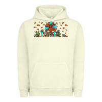 Pigment Pistachio thankful turkey Urban Hoodie - JahusDesignShop
