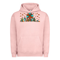 Pigment Salmon thankful turkey Urban Hoodie - JahusDesignShop
