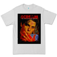 Dove Grey Billy Loomis Horror Art Gifts Premium Tee - maiPhamDesign